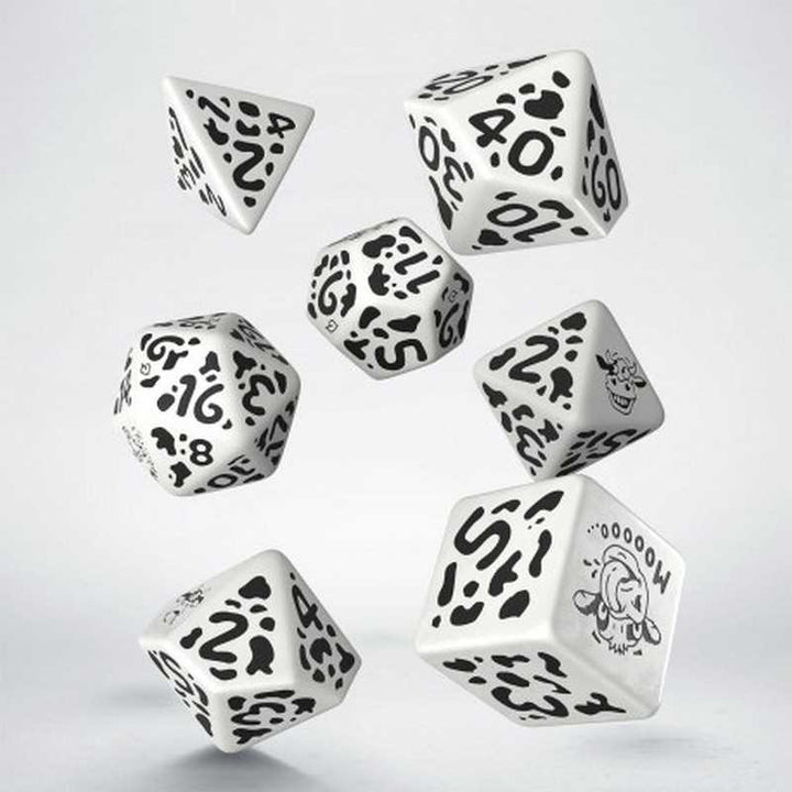 Dice Set: Cow Dice Set - MOOzilla