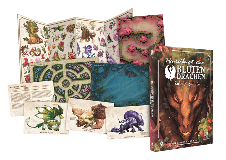 Handbuch der Blütendrachen RPG: Zubehörset (DE)