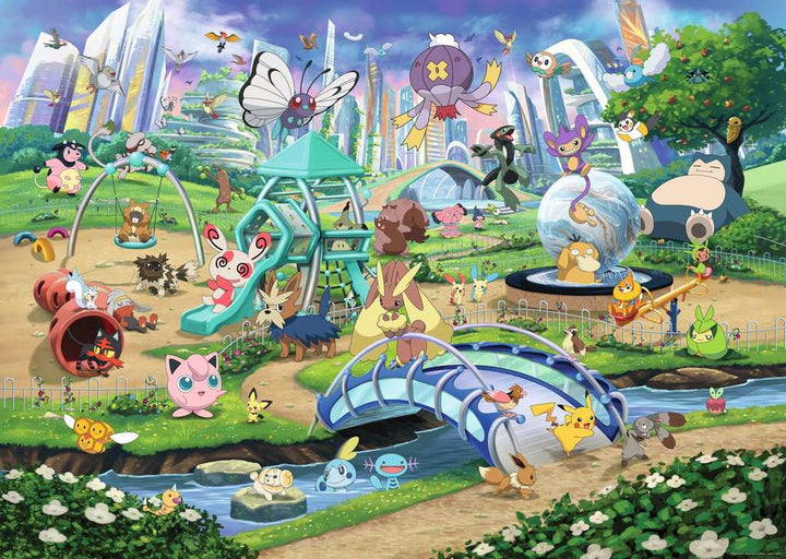 Puzzle: Pokémon - Evoli im Park (1000)