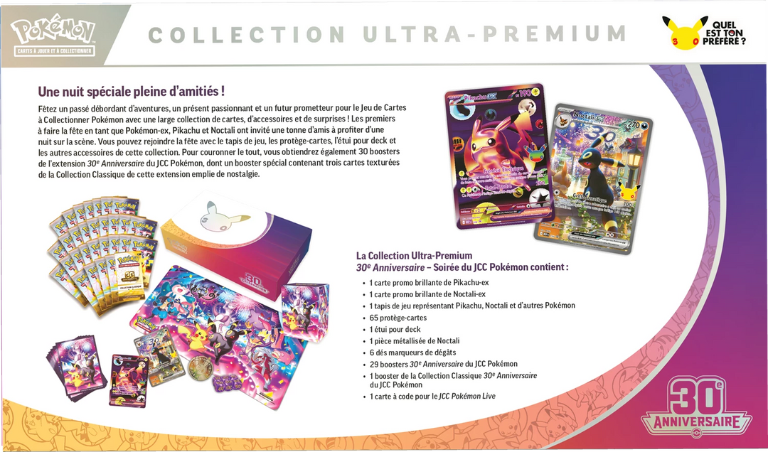 Pokémon TCG: 30e Anniversaire - Ultra Premium Collection - Soirée (FR)