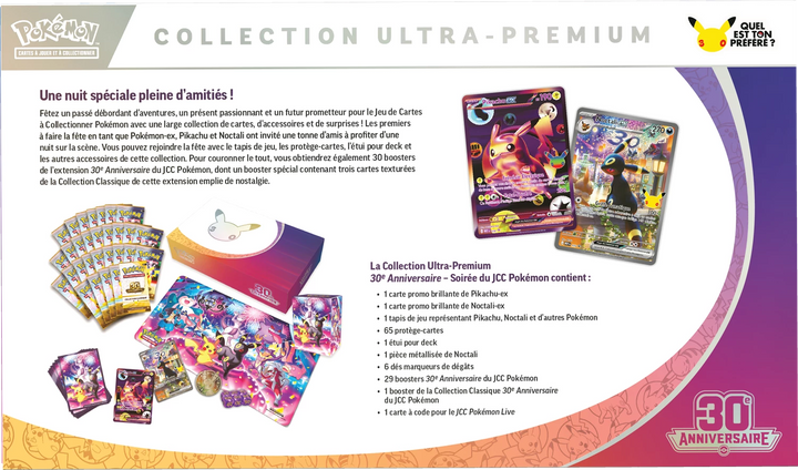Pokémon TCG: 30e Anniversaire - Ultra Premium Collection - Soirée (FR)