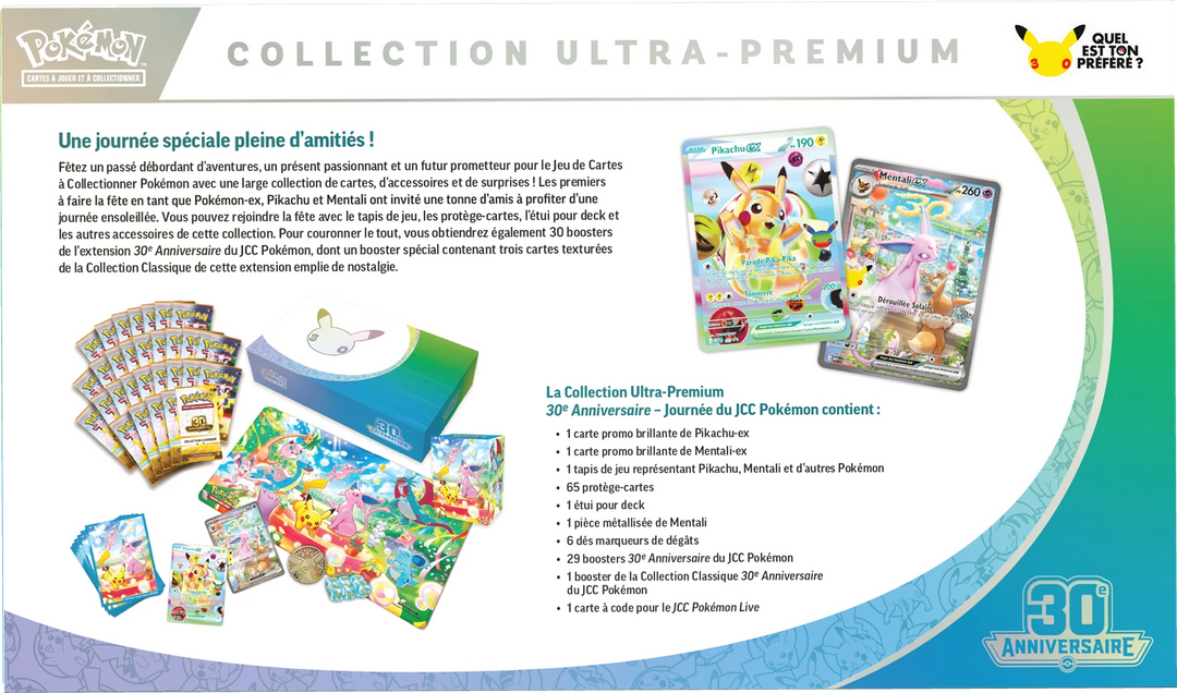 Pokémon TCG: 30e Anniversaire - Ultra Premium Collection - Journée (FR)