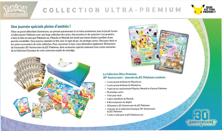 Pokémon TCG: 30e Anniversaire - Ultra Premium Collection - Journée (FR)