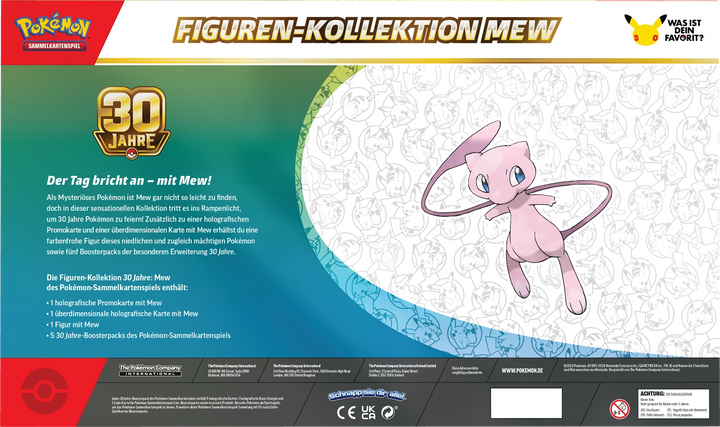 Pokémon TCG: 30 Jahre - Figure Collection - Mew (DE)