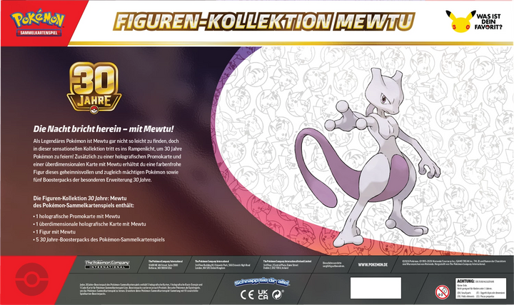 Pokémon TCG: 30 Jahre - Figure Collection - Mewtu (DE)
