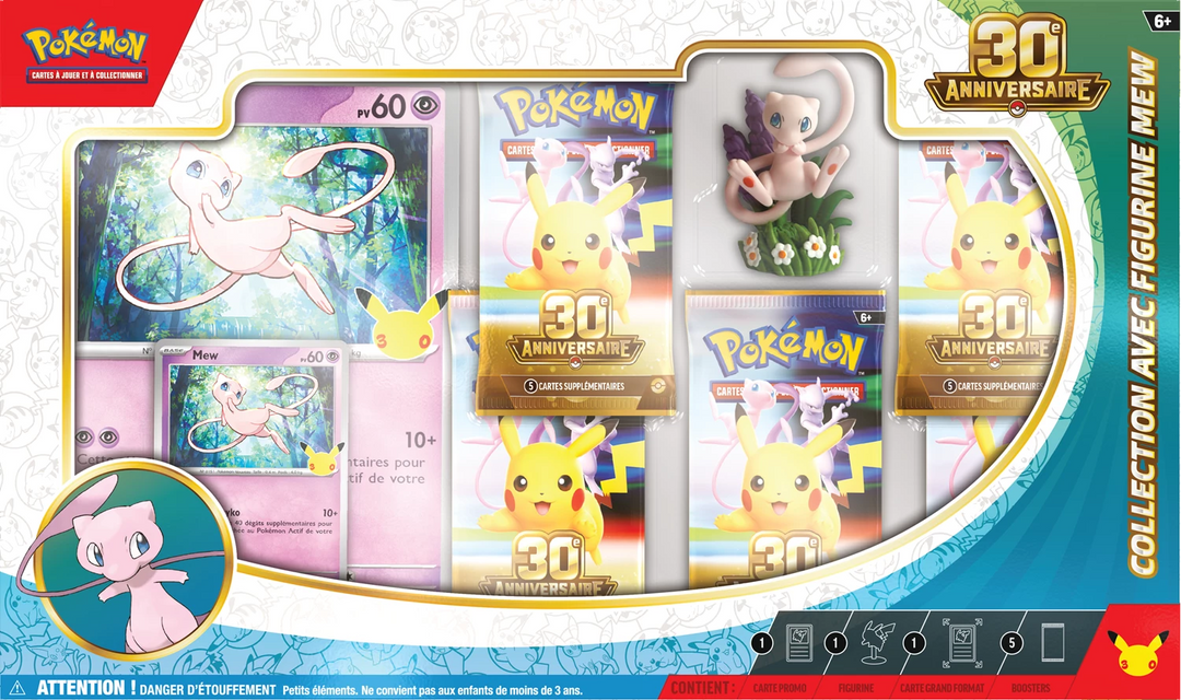 Pokémon TCG: 30e Anniversaire - Figure Collection - Mew (FR)