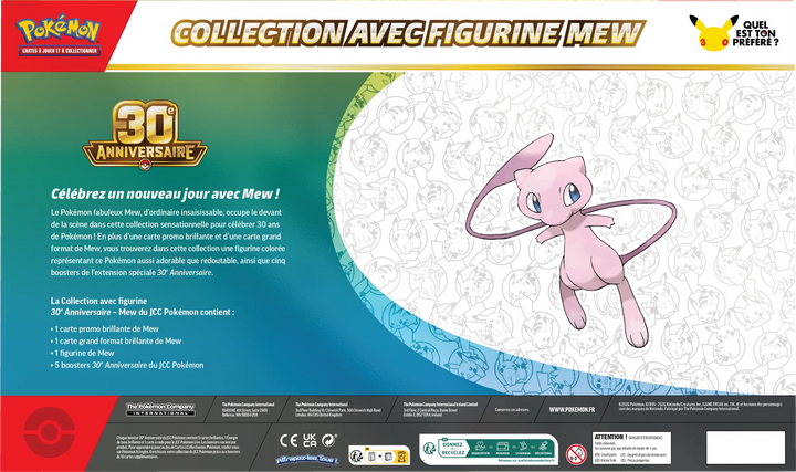 Pokémon TCG: 30e Anniversaire - Figure Collection - Mew (FR)