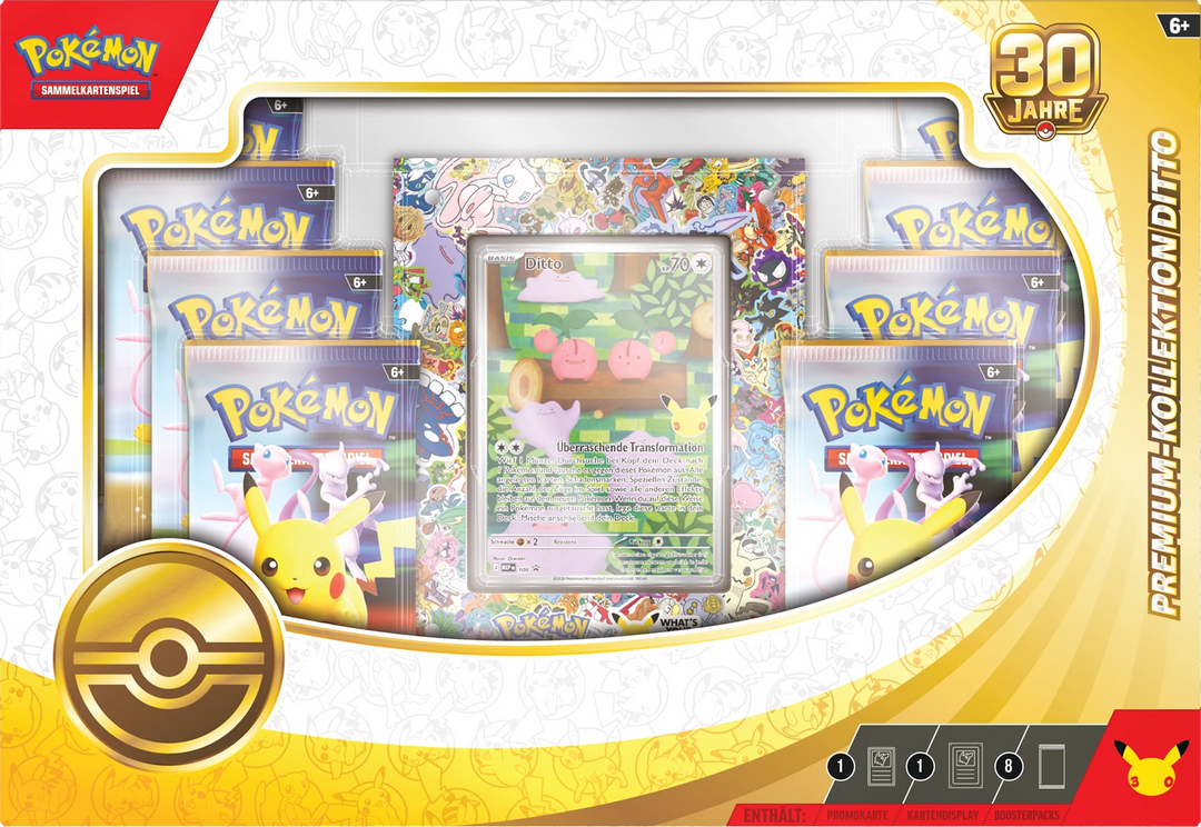 Pokémon TCG: 30 Jahre - Ditto Premium Collection (DE)