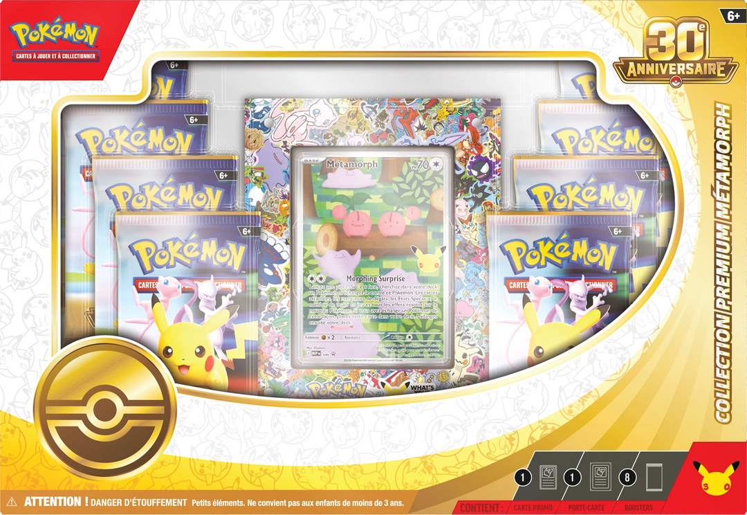 Pokémon TCG: 30e Anniversaire - Métamorph Premium Collection (FR)