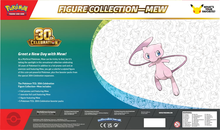 Pokémon TCG: 30th Celebration - Figure Collection - Mew (EN)