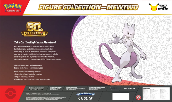Pokémon TCG: 30th Celebration - Figure Collection - Mewtwo (EN)