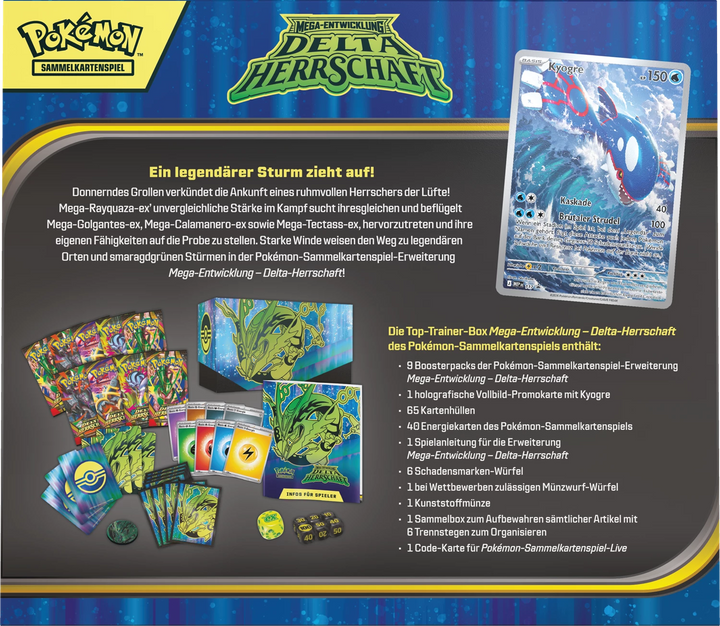 Pokémon TCG: Mega Evolution - Delta Herrschaft - Elite Trainer Box (DE)