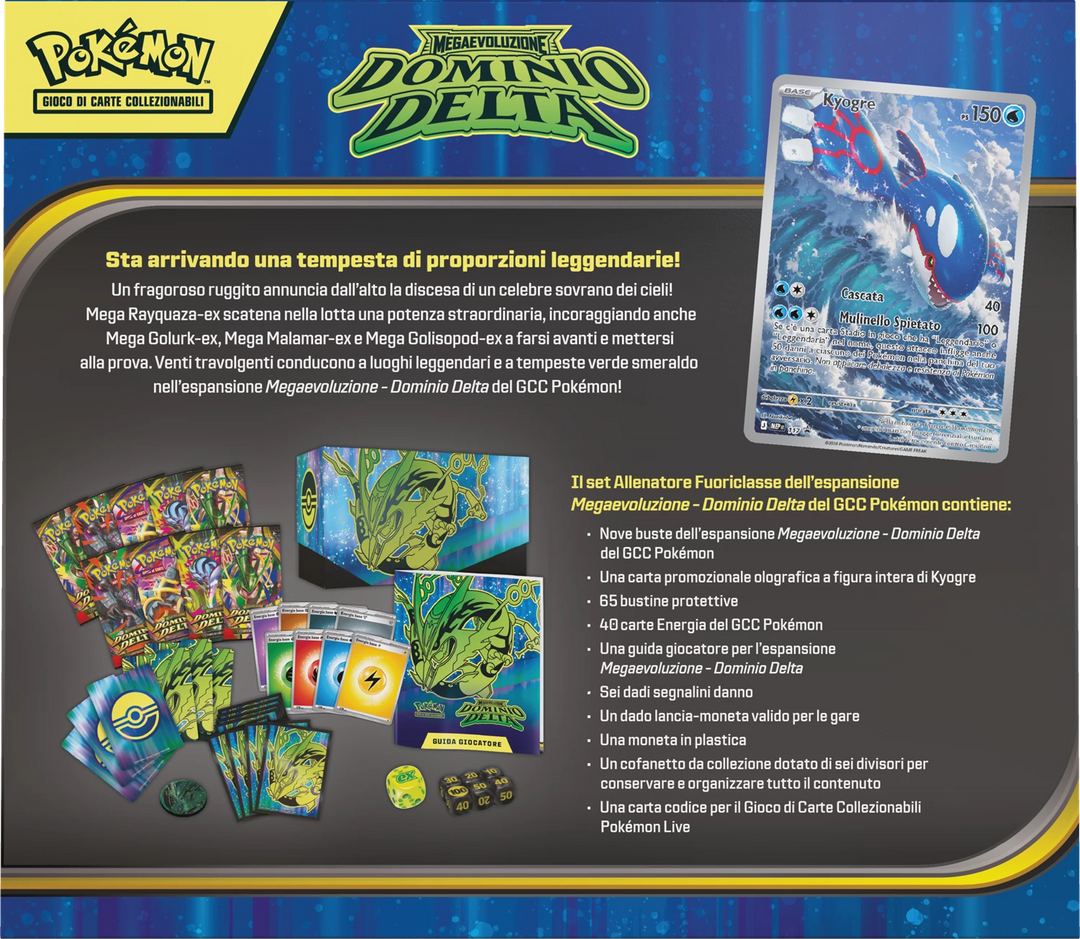 Pokémon TCG: Megaevoluzione - Dominio Delta - Elite Trainer Box (IT)