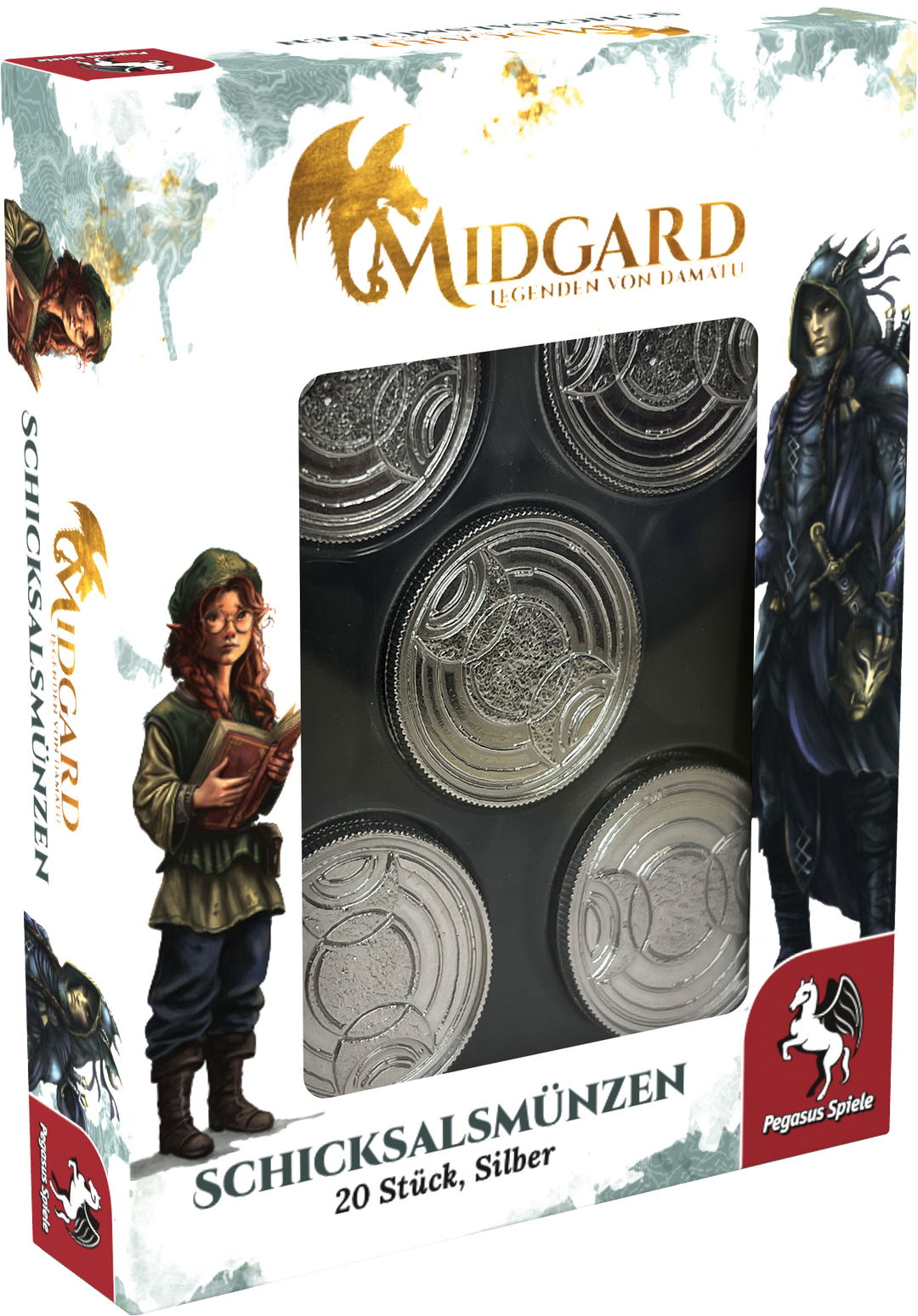 Coins: Midgard - Legenden von Damatu RPG - Silber (20)
