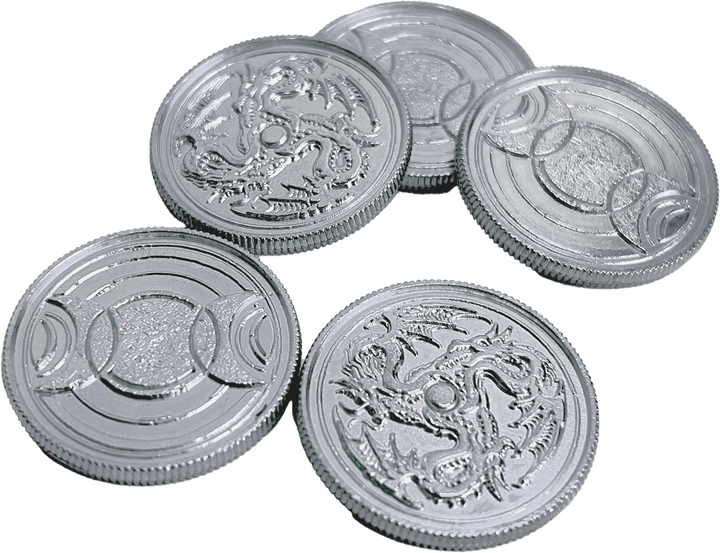 Coins: Midgard - Legenden von Damatu RPG - Silber (20)