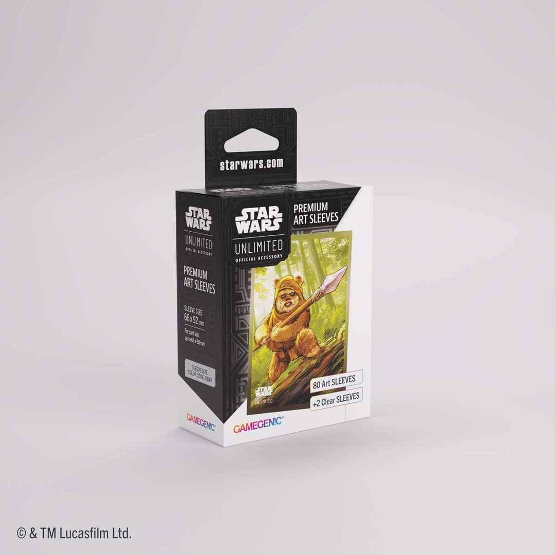 Art Sleeves: Star Wars Unlimited - Premium - Wicket