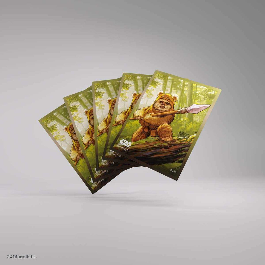 Art Sleeves: Star Wars Unlimited - Premium - Wicket
