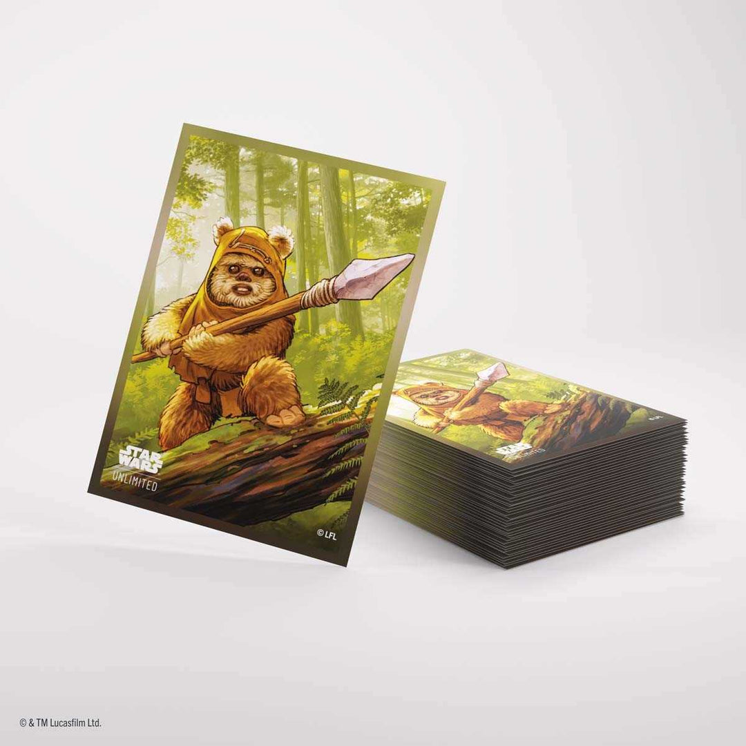 Art Sleeves: Star Wars Unlimited - Premium - Wicket