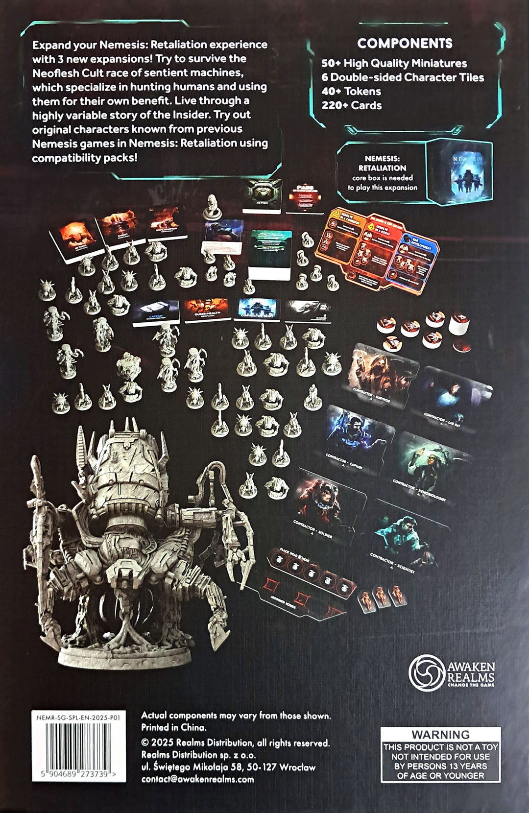 Nemesis: Retaliation - Stretch Goals (EN)