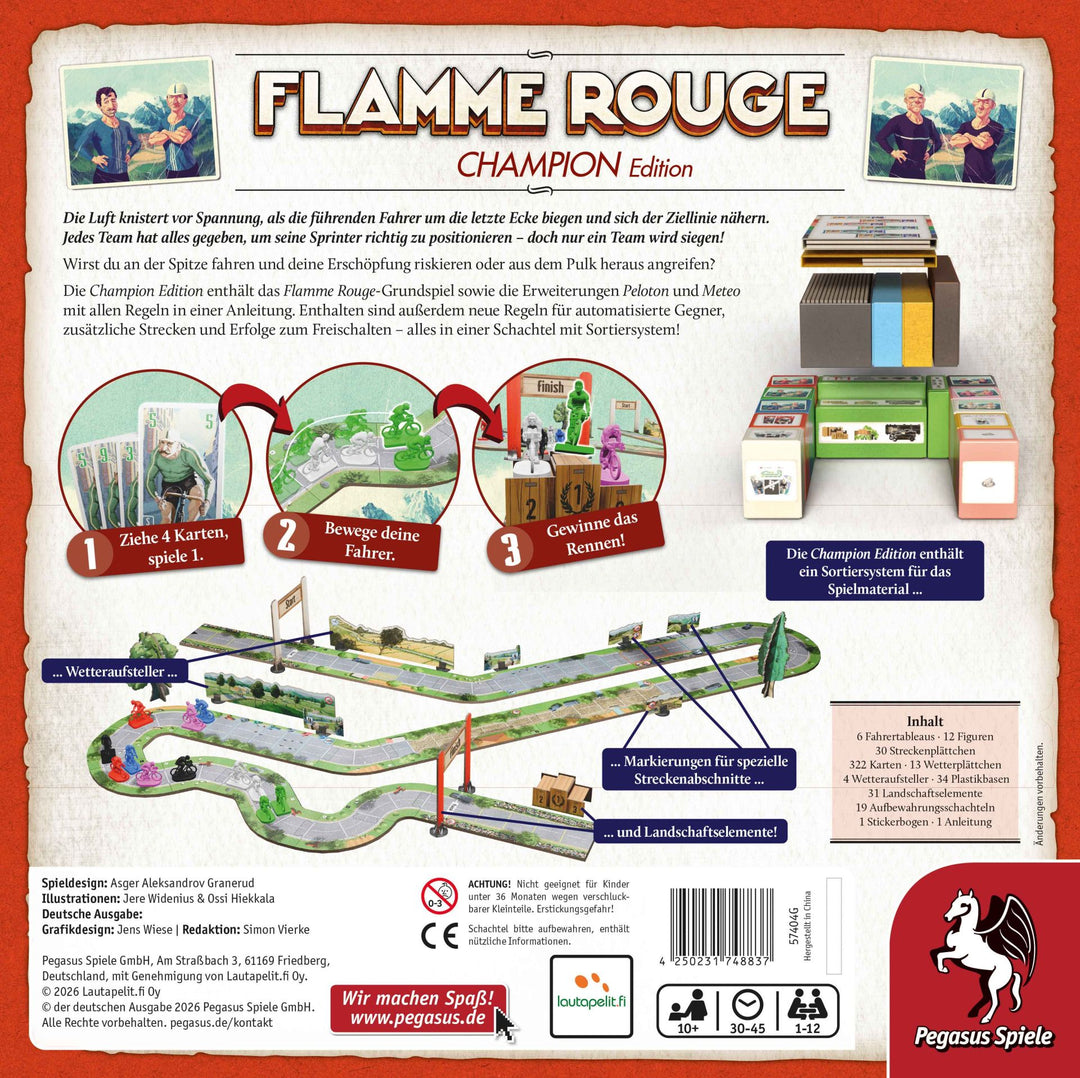 Flamme Rouge: Champion Edition (DE)