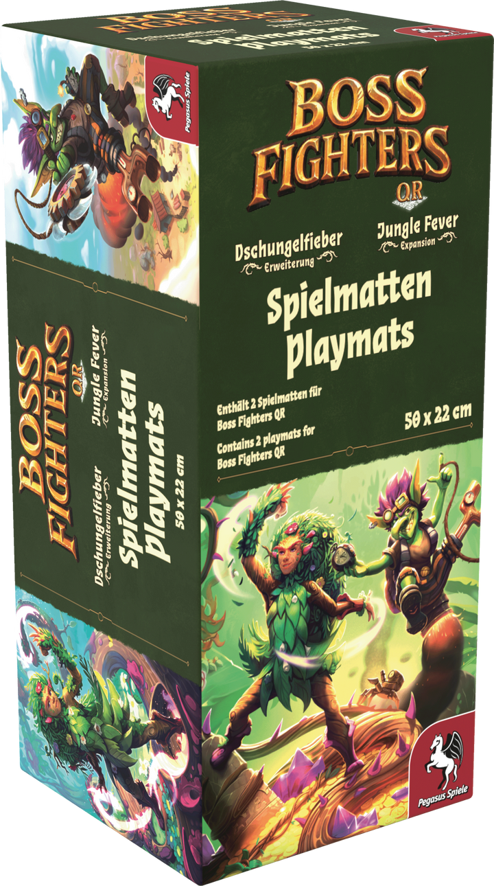 Spielmatten: Boss Fighters QR - Dryade und Goblin (2 Stück)
