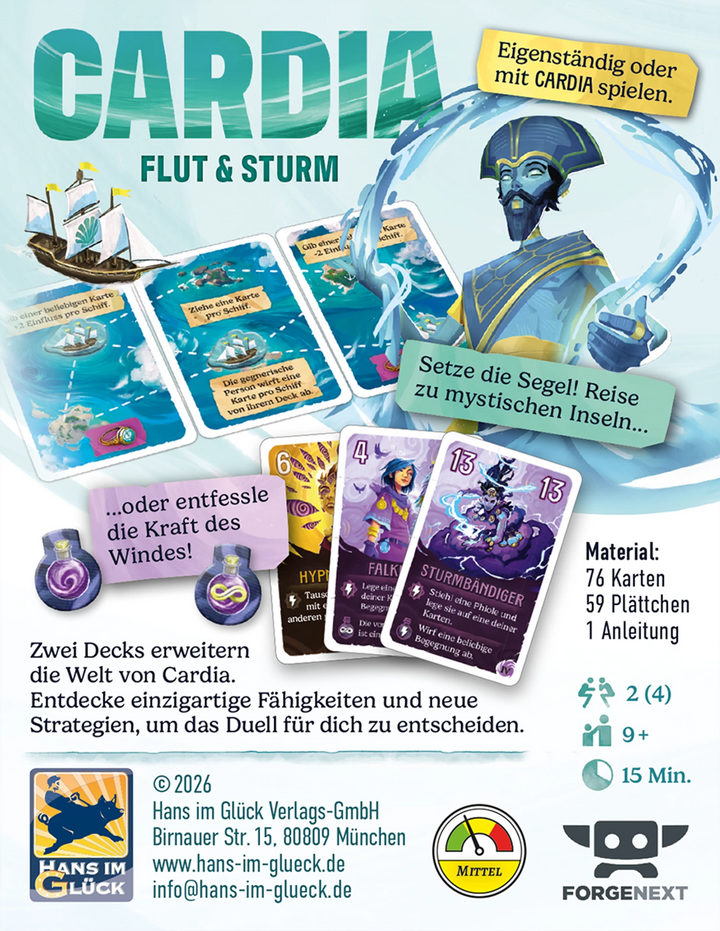 Cardia:  Flut & Sturm (DE)