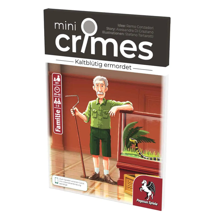 MiniCrimes: Kaltblütig ermordet (DE) - Pegasus Spiele - Board Games