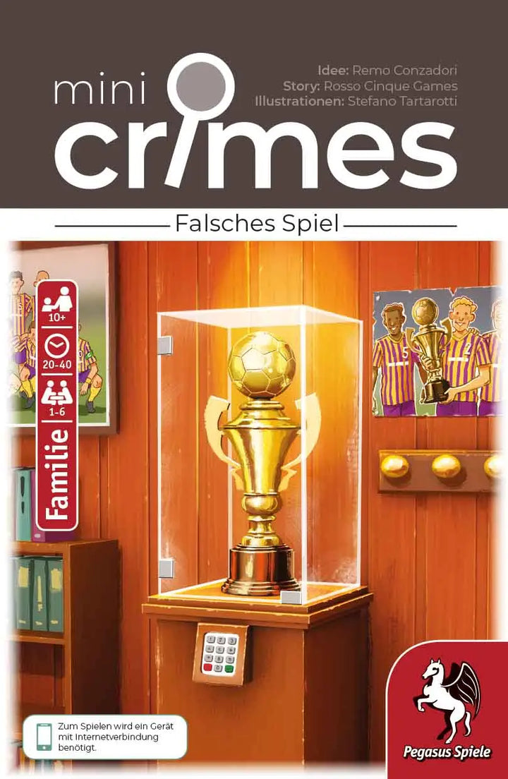 MiniCrimes: Falsches Spiel (DE) - Pegasus Spiele - Board Games