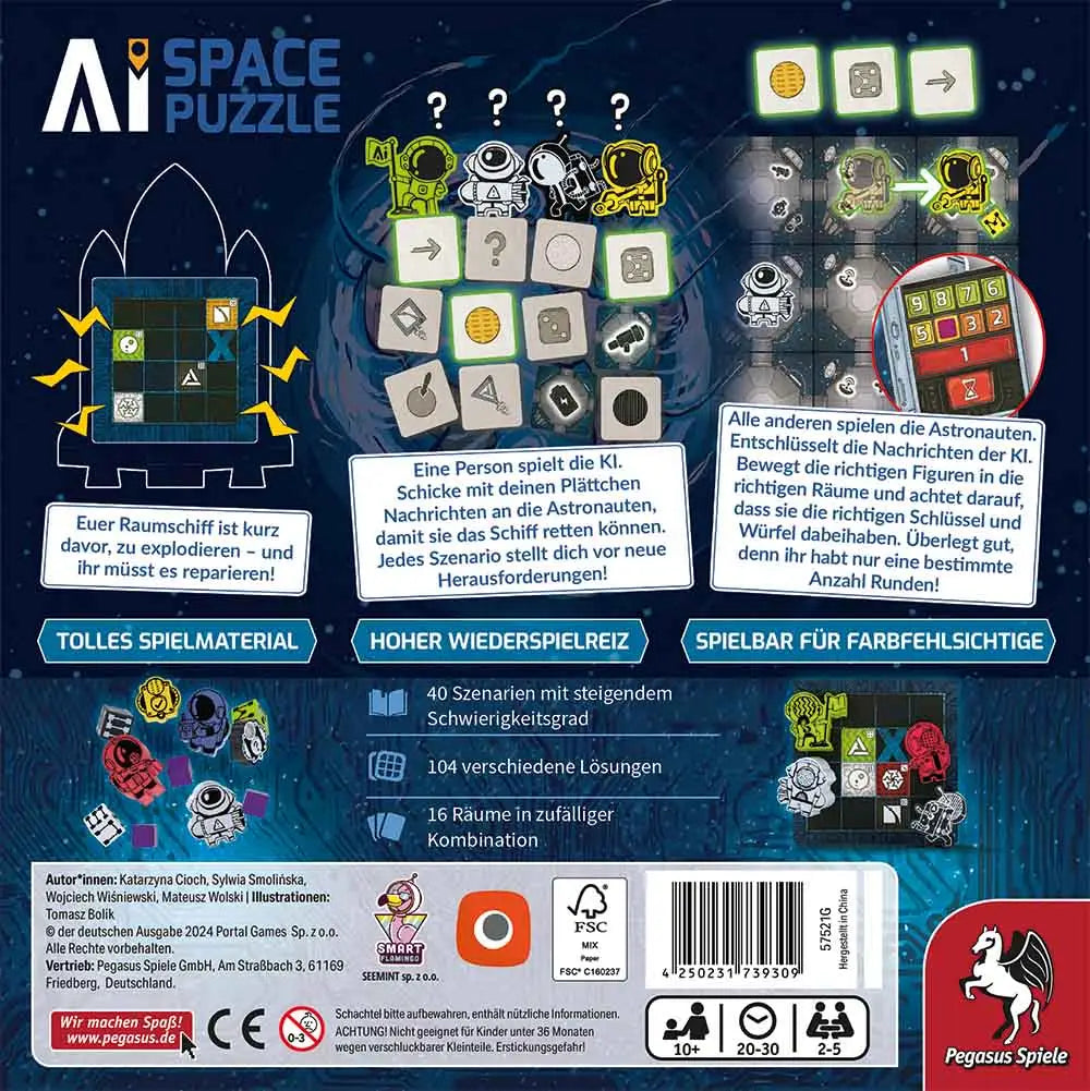 AI Space Puzzle (DE) - Portal Games - Board Games