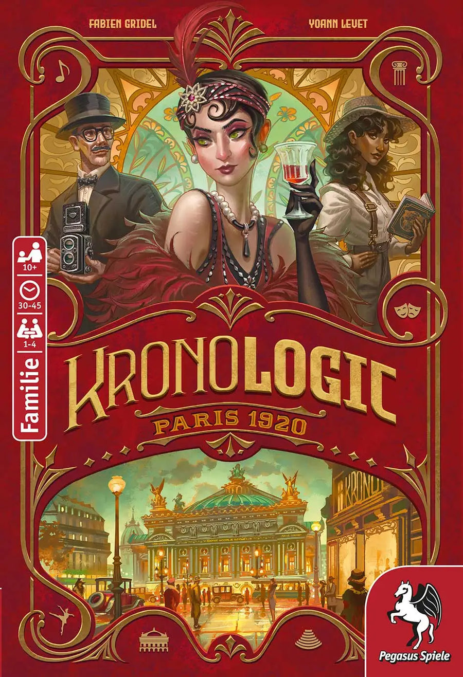 Kronologic: Paris 1920 (DE) - Pegasus Spiele - Board Games