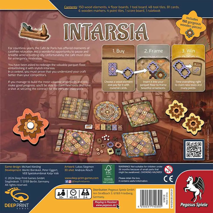 Intarsia (EN) - Deep Print Games - Board Games