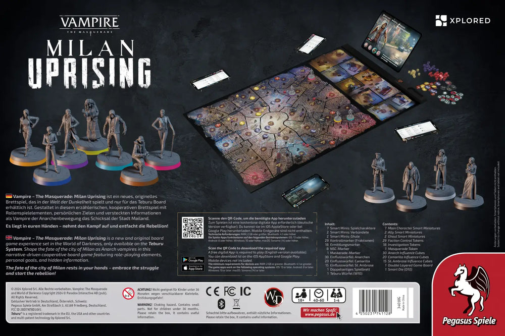 Teburu: Milan Uprising (DE/EN) - Pegasus Spiele - Board Games