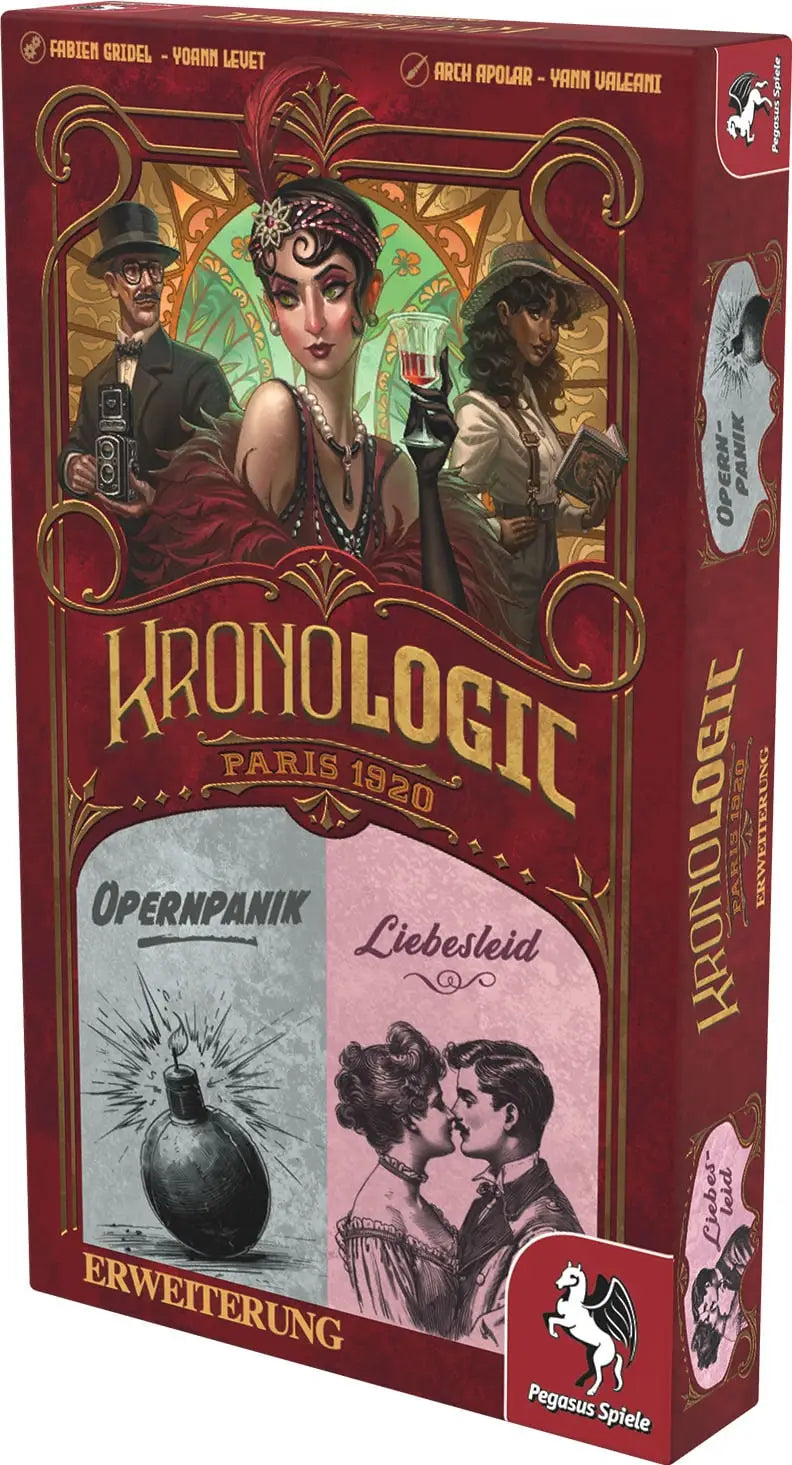 Kronologic: Paris 1920 - Liebesleid & Opernpanik (DE) - Pegasus Spiele - Board Games