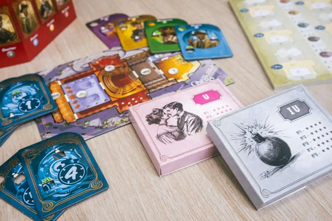 Kronologic: Paris 1920 - Liebesleid & Opernpanik (DE) - Pegasus Spiele - Board Games