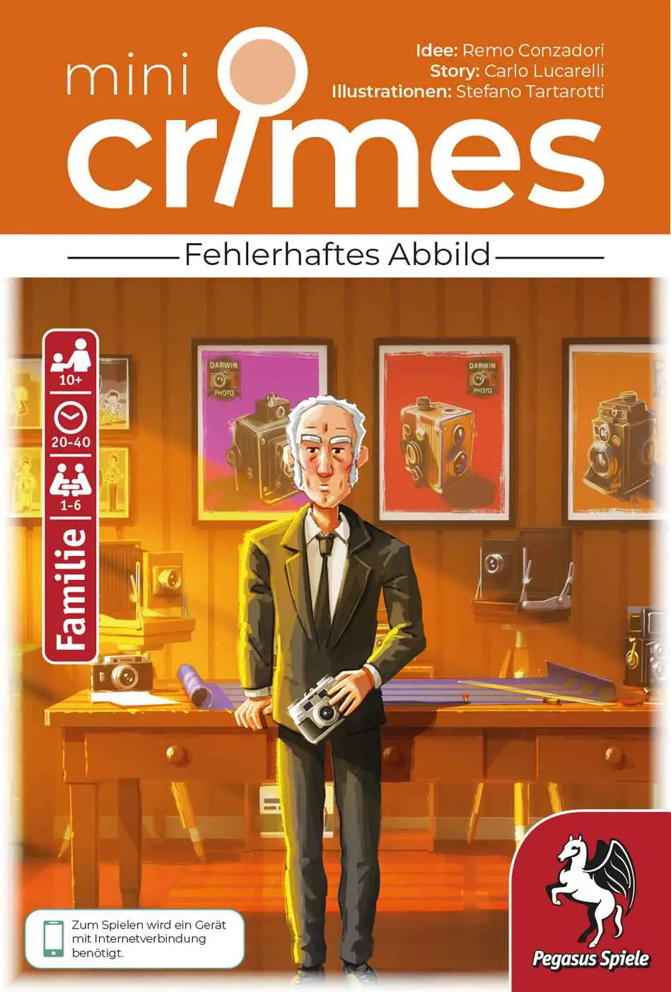 MiniCrimes: Fehlerhaftes Abbild (DE) - Pegasus Spiele - Board Games