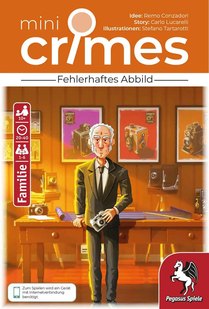 MiniCrimes: Fehlerhaftes Abbild (DE) - Pegasus Spiele - Board Games