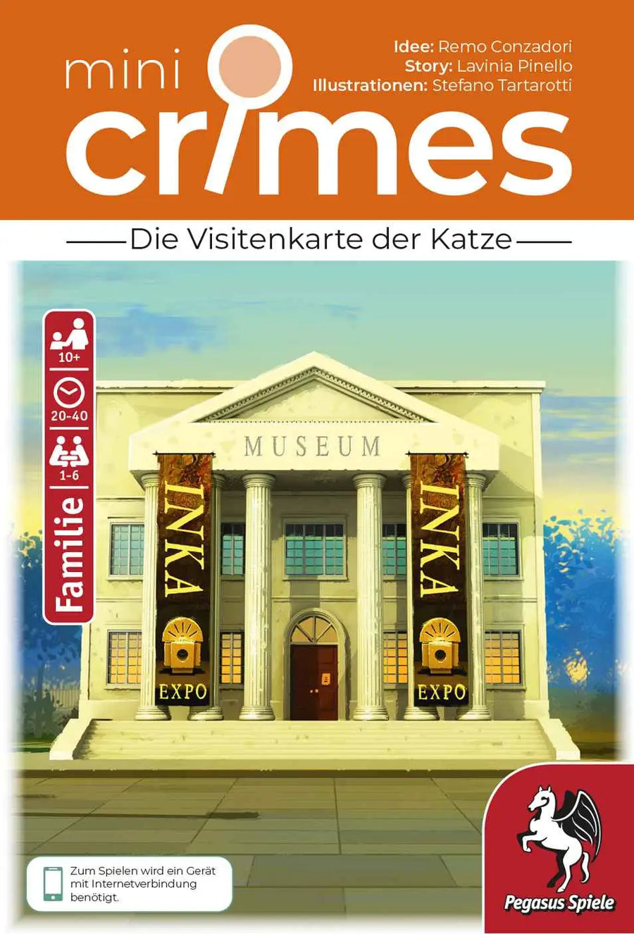 MiniCrimes: Die Visitenkarte der Katze (DE) - Pegasus Spiele - Board Games