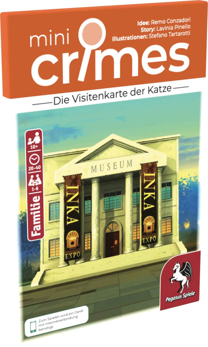 MiniCrimes: Die Visitenkarte der Katze (DE) - Pegasus Spiele - Board Games