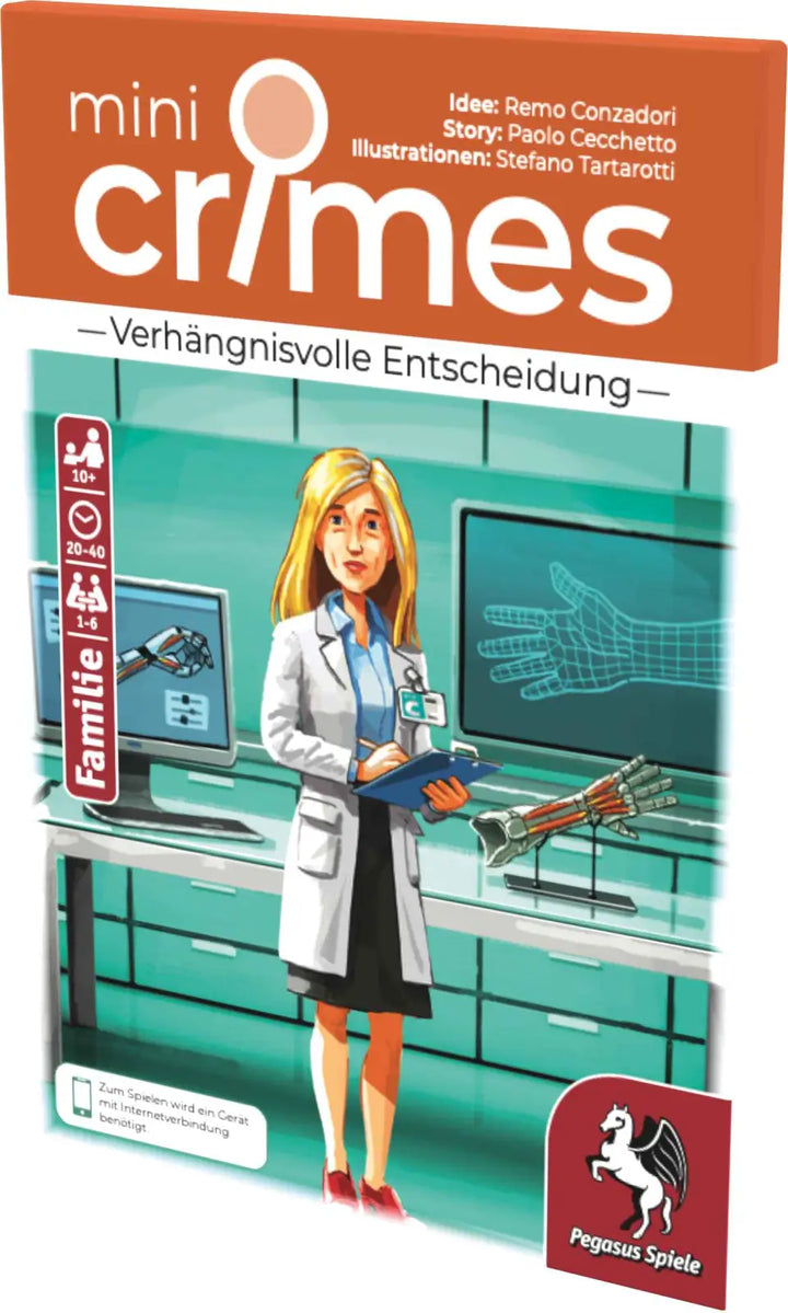 MiniCrimes: Verhängnisvolle Entscheidung (DE) - Pegasus Spiele - Board Games