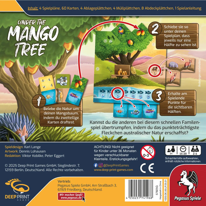 Under the Mango Tree (DE) - Pegasus Spiele - Board Games