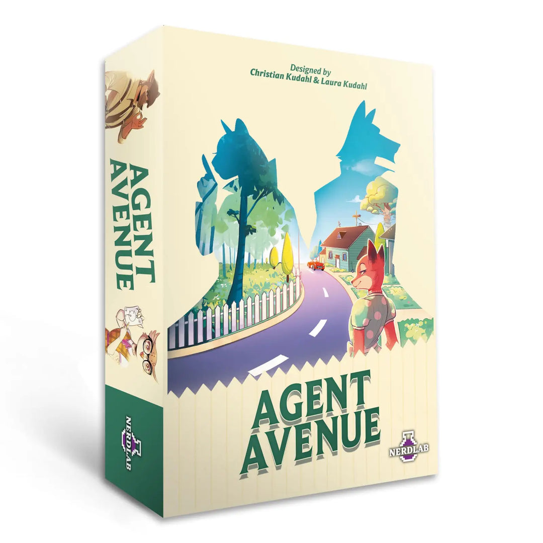 Agent Avenue (DE) - Nerdlab Games - Board Games