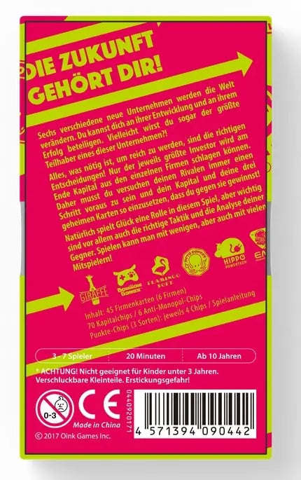 Startups (DE) - Pegasus Spiele - Board Games