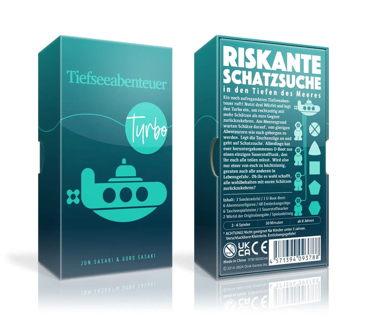 Tiefseeabenteuer: Turbo (DE) - Oink Games - Board Games