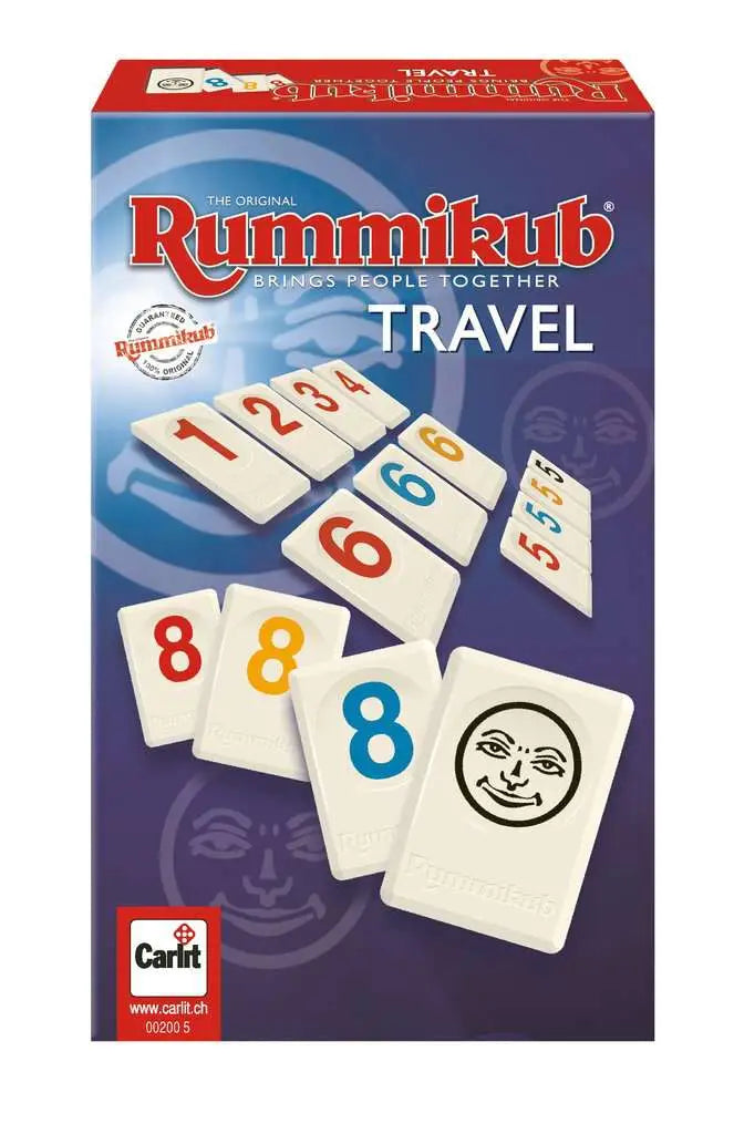 Rummikub: Travel (DE/FR/IT) - Carlit - Board Games
