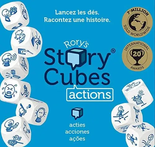 Story Cubes: Actions (DE/EN/FR/IT) Zygomatic Board Games
