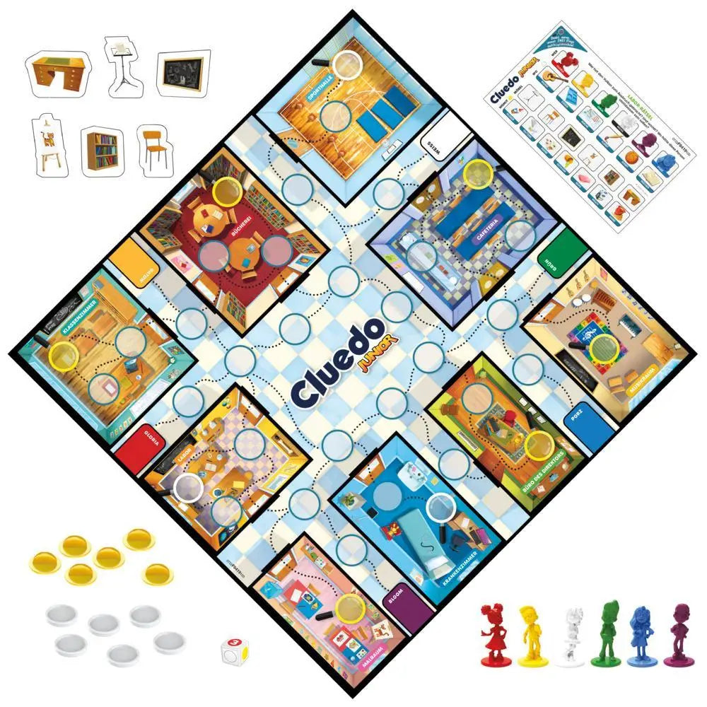 Cluedo Junior (DE) - Hasbro - Board Games