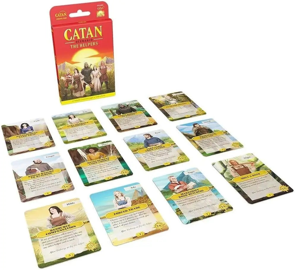Catan: Scenarios - Helpers of Catan (EN) - Catan Studios - Board Games