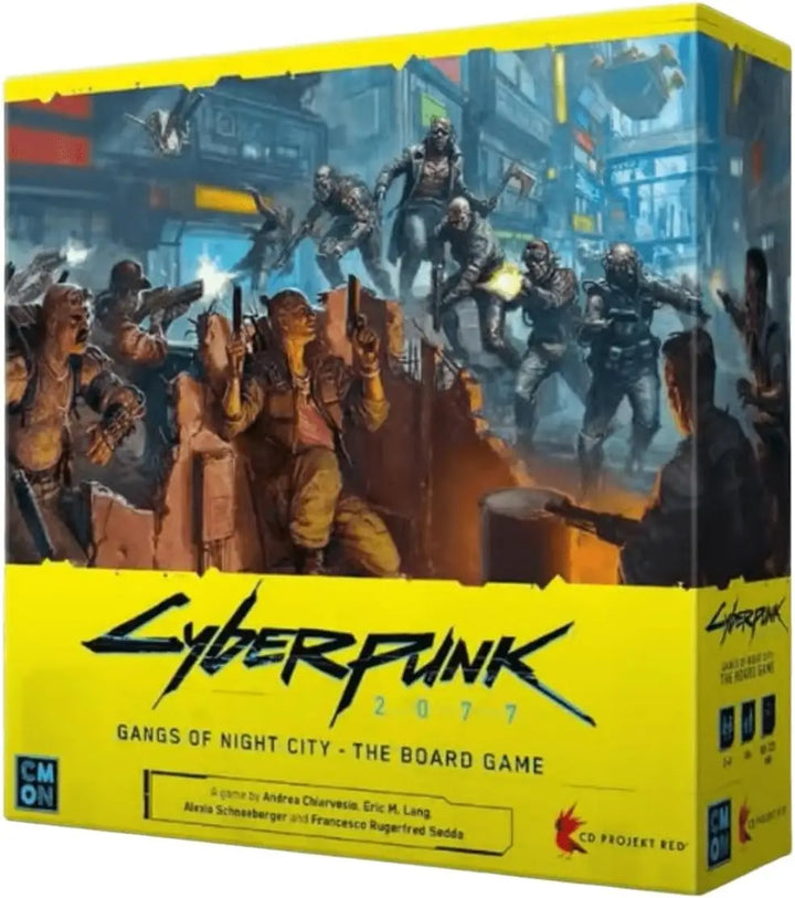 Cyberpunk 2077: Gangs of Night City - The Board Game (EN) - Cool Mini or Not - Board Games