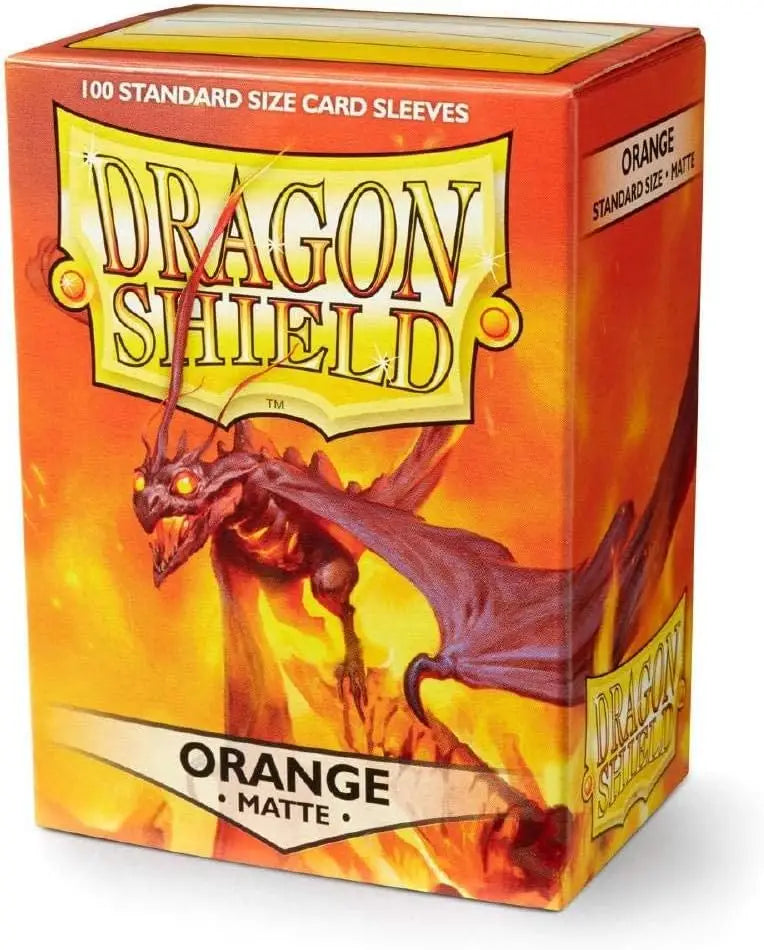 Sleeves: Dragon Shield - Matte - Orange (100)