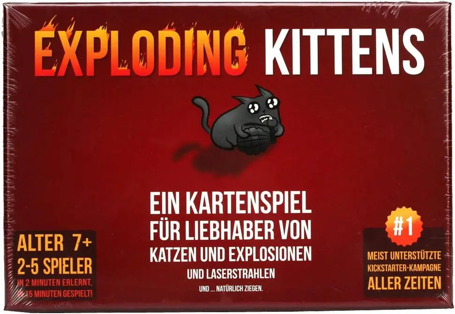 Exploding Kittens (DE) - Exploding Kittens - Board Games